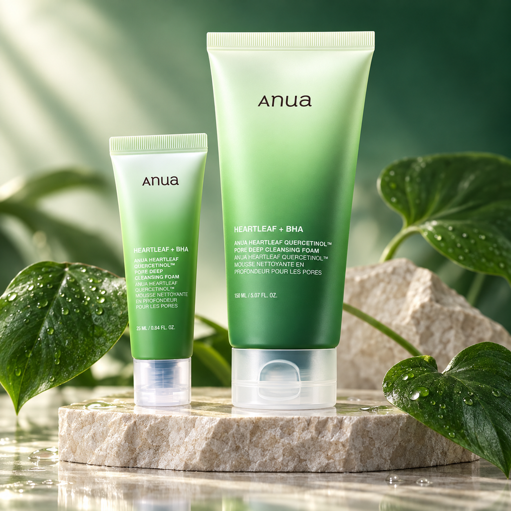 ANUA Heartleaf Quercetinol Cleansing Foam — produit seul