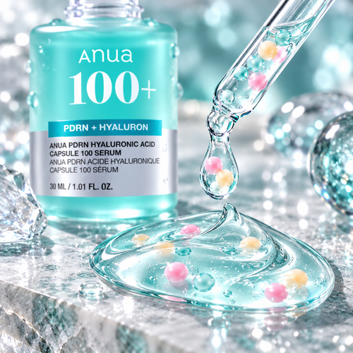 ANUA PDRN Hyaluronic Capsule Serum — texture du sérum