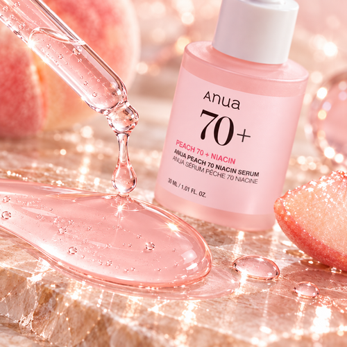 ANUA Peach 70 Niacin Serum — texture du sérum