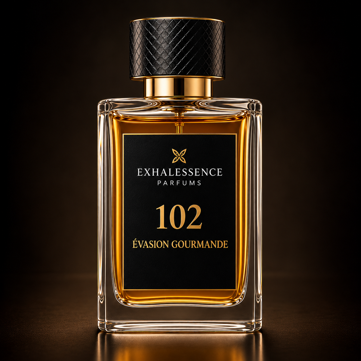 Réf. 102 — Évasion Gourmande, flacon Exhalessence 75 ml