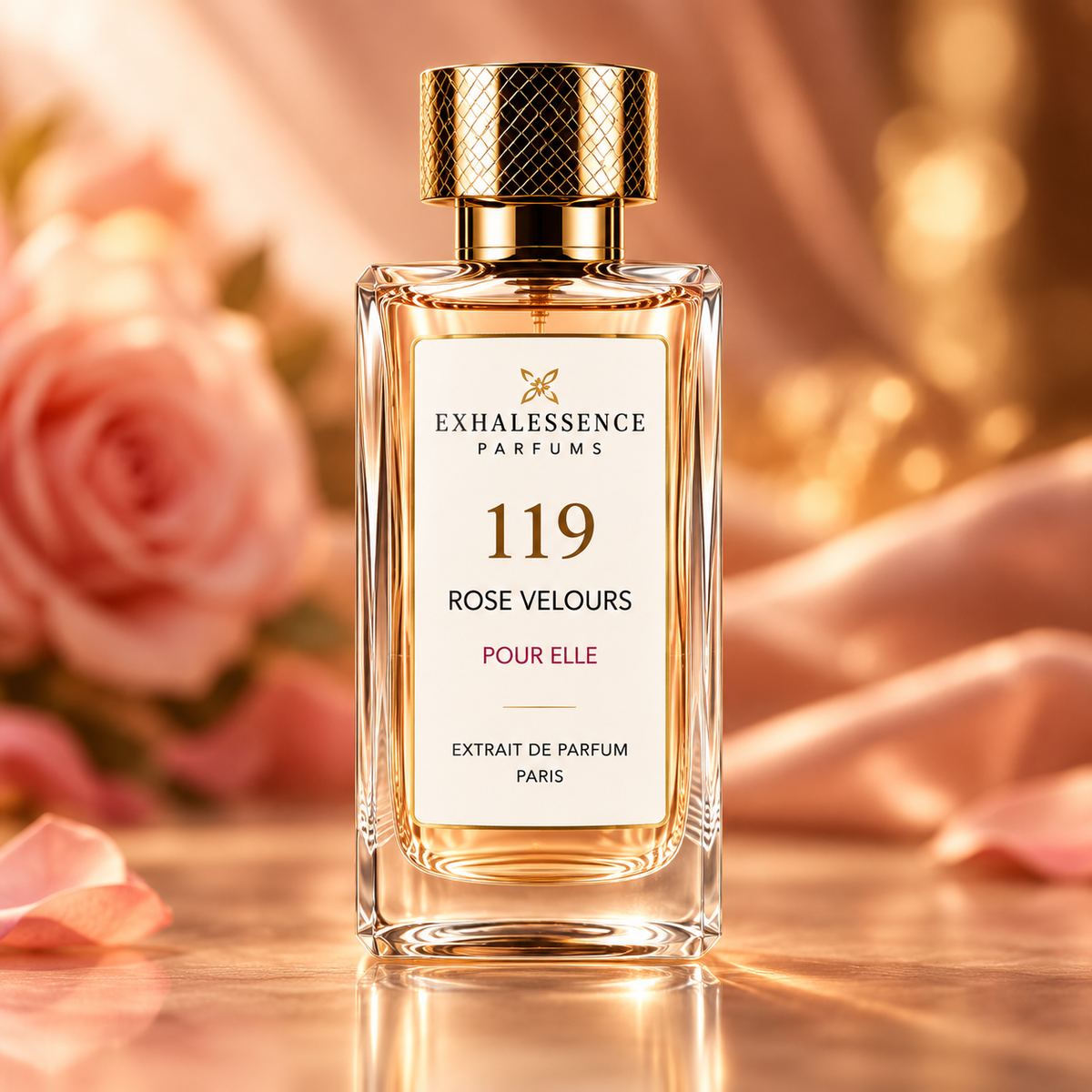 Exhalessence Réf. 119 — Rose Velours