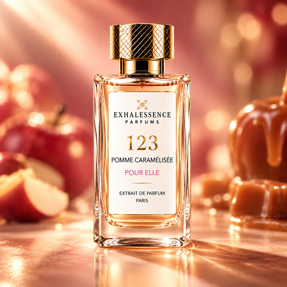 Exhalessence Réf. 123 — Pomme Caramélisée