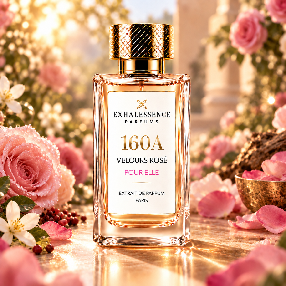Exhalessence Réf. 160A — Velours Rosé