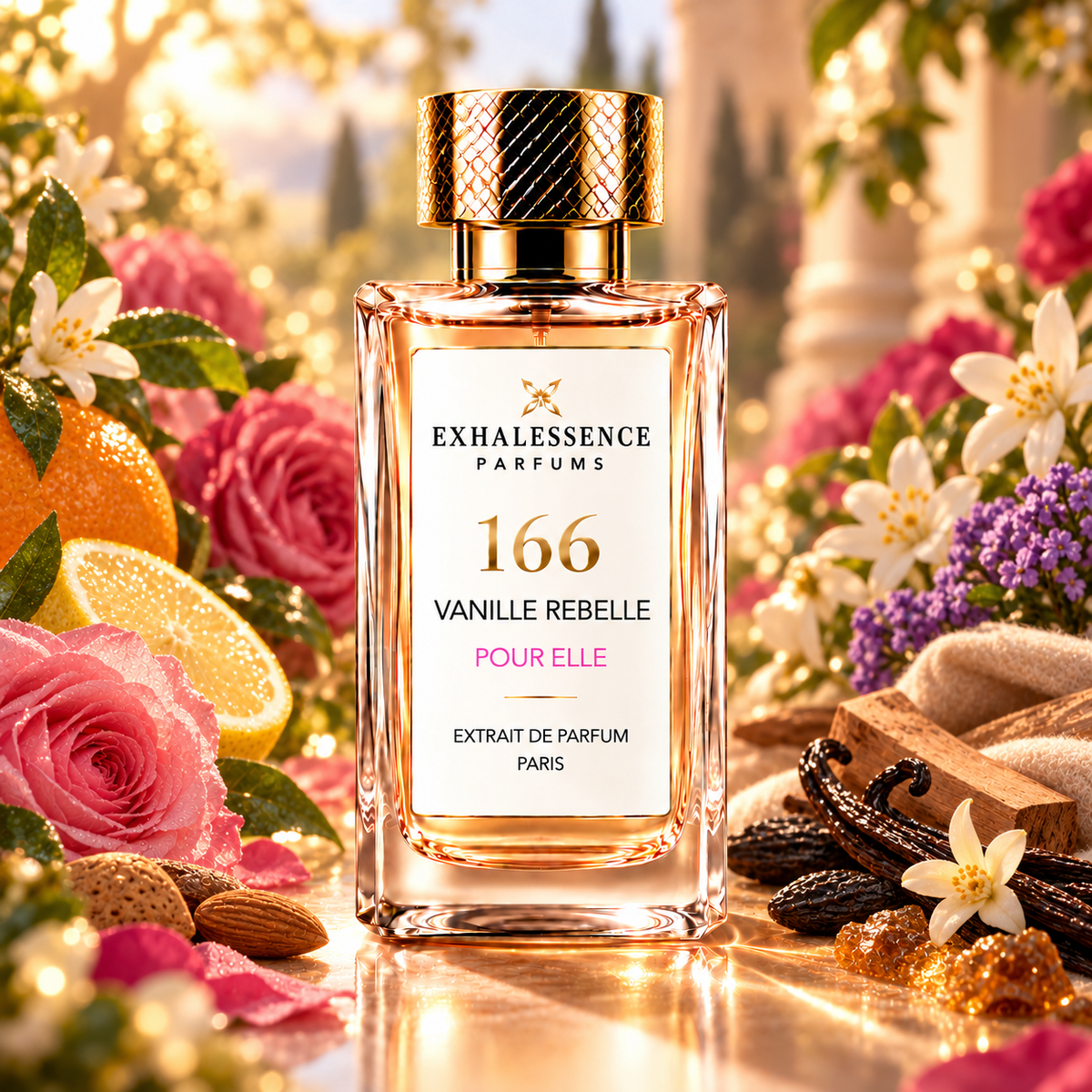 Exhalessence Réf. 166 — Vanille Rebelle